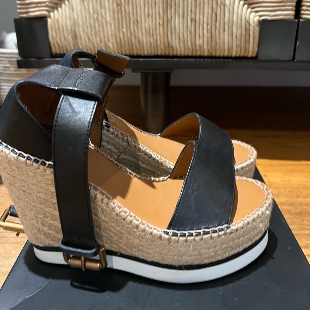 See By Chloe - Black Espadrille’s EURO 36